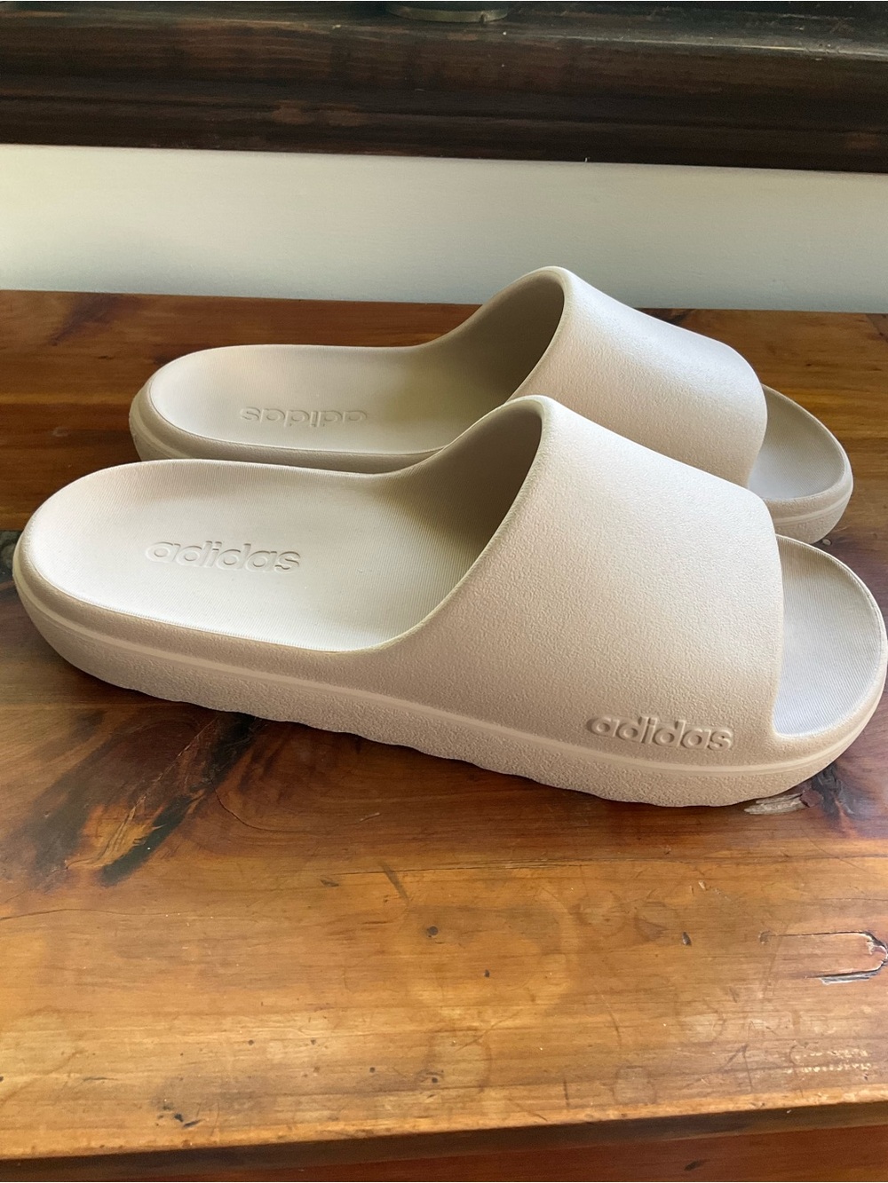 Adidas Adilette Lumia Slides, Clay Brown W9/M8
